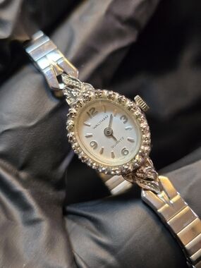 Waltham Women's Silver Tone Quartz Watch